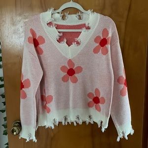 Flower sweater
